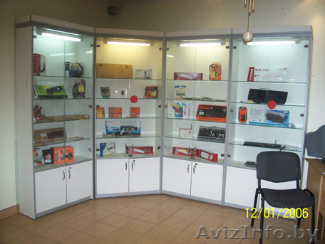 Продам стеклянные витрины-шкафы - Изображение #1, Объявление #49822