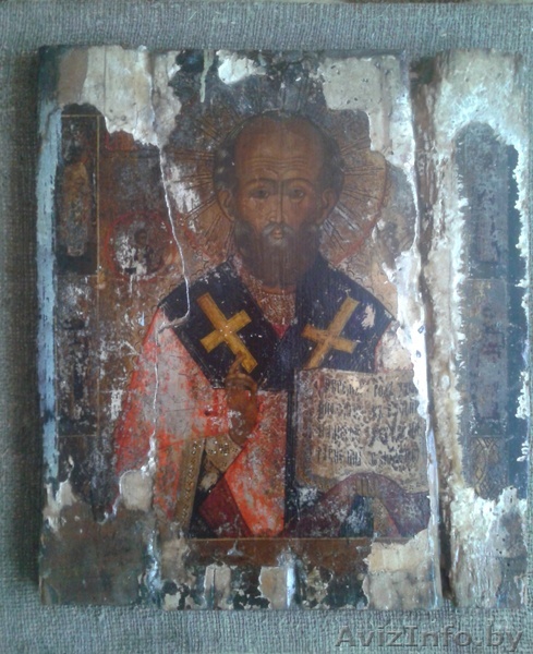 икона Николая Чудотворца, 18 век - Изображение #1, Объявление #881895