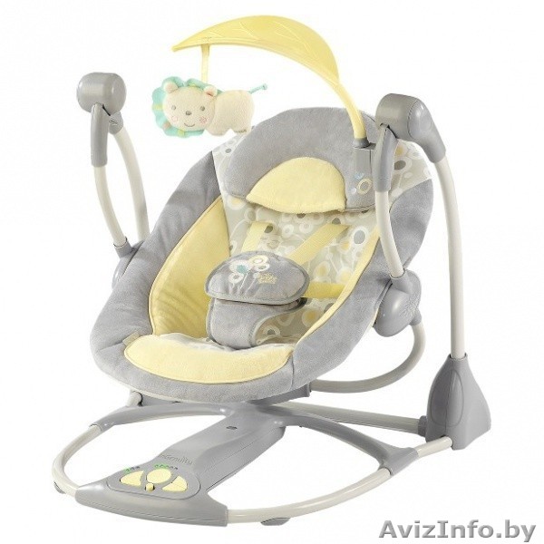 Качели Bright Starts InGenuity Б/У хорошее состояние - Изображение #1, Объявление #1242859