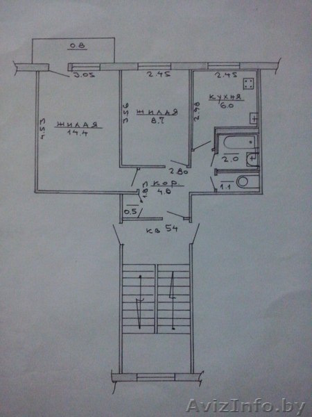 продается 2к квартира, центр, Лида - Изображение #1, Объявление #1337572