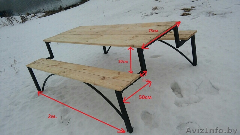 Стол-лавка............ - Изображение #1, Объявление #1551619