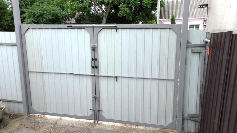 Ворота распашные без калитки под ключ 3 на 1,5 метра - Изображение #1, Объявление #1676387