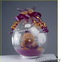  Новая услуга в Лиде. Упаковка подарка в шар.Цветы, букеты из воздушных шаров, к - Изображение #1, Объявление #783238