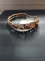 Шикарный золотой браслет ручной работы для женщины - Изображение #3, Объявление #1539698