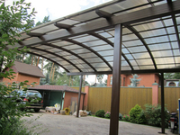 Навес из поликарбоната для дома дачи Лида и Лидкий район - Изображение #1, Объявление #1660224