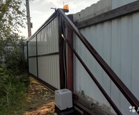 Ворота откатные, заборы из профнастила, штакетника - Изображение #2, Объявление #1676467