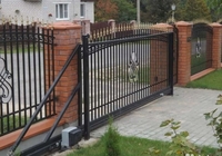 Ворота откатные, заборы из профнастила, штакетника - Изображение #3, Объявление #1676467