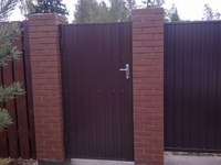 Калитка из металлопрофиля - Изображение #3, Объявление #1676116