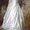 свадебное белое платье со шлейфом #565218