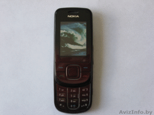 Nokia 3600 slide бордового цвета - Изображение #1, Объявление #55364