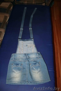 Продам джинсовый сарафан за 50 тыс - Изображение #2, Объявление #1109049