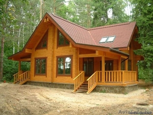 Дома,  бани из профилированного бруса под ключ. Беседки,  гриль-домики,  гаражи.