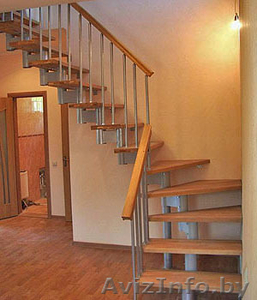 Модульные лестницы на второй этаж для загородного дома от производителя - Изображение #1, Объявление #1229115