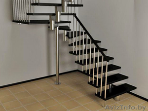 Модульные лестницы на второй этаж для загородного дома от производителя - Изображение #2, Объявление #1229115