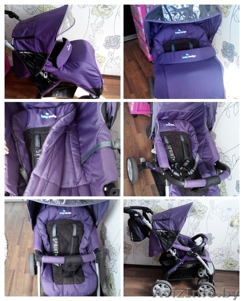 Коляска 2 в 1. Очень лекая.  - Изображение #3, Объявление #1281937