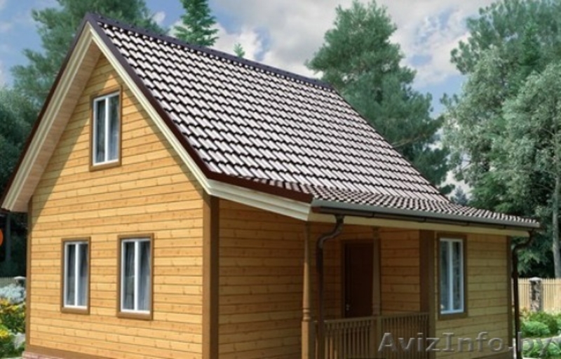 Дом из бруса сруб Лесной 6х8 установка от 10 дней - Изображение #3, Объявление #1623426