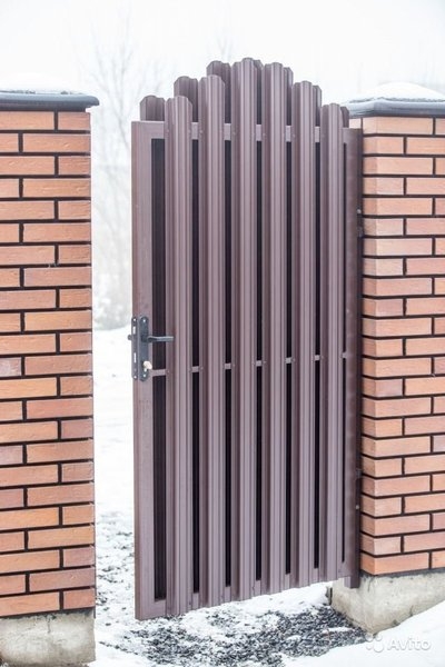 Калитка из металлического штакетника - Изображение #2, Объявление #1676126
