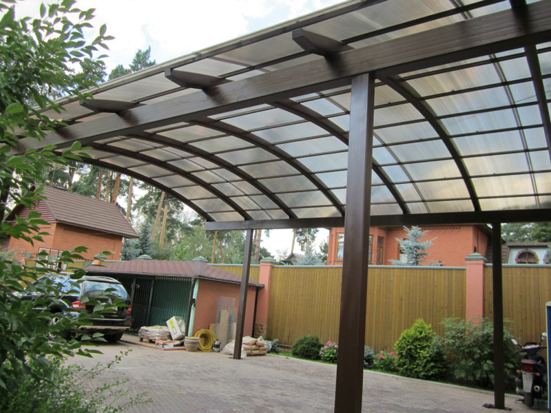 Навес из поликарбоната для дома дачи Лида и Лидкий район - Изображение #1, Объявление #1660224