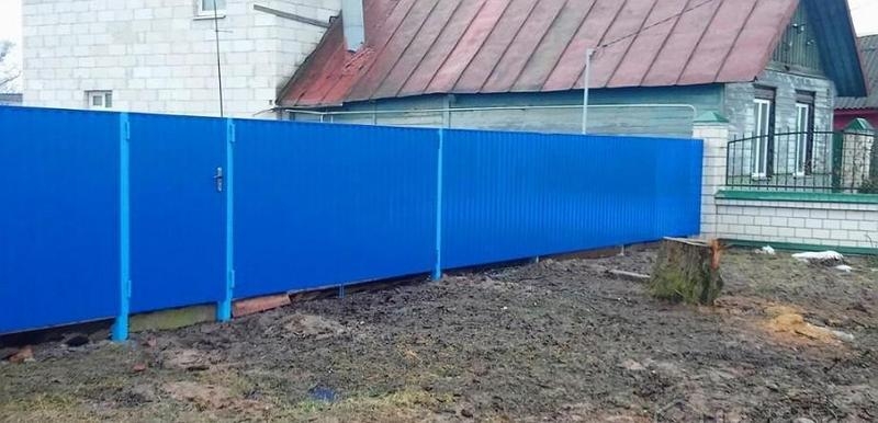 Изготовление заборов из профнастила - Изображение #3, Объявление #1676476