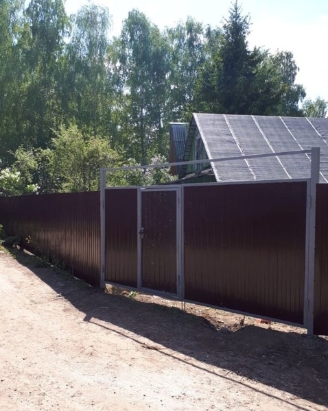 Заборы, ворота, 3d-сетка, из профлиста, калитки - Изображение #1, Объявление #1676333