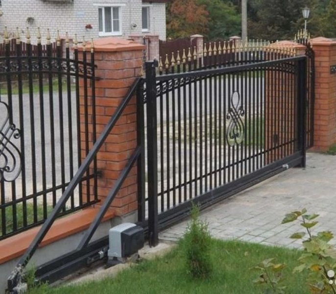 Заборы из профнастила, ворота откатные, штакетник - Изображение #3, Объявление #1676725