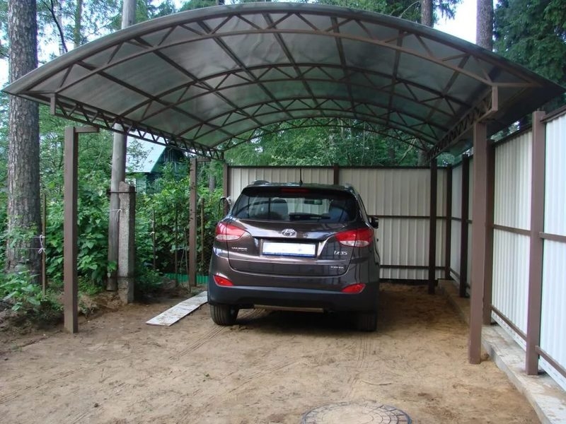 Навес из поликарбоната для дома дачи Лида и Лидкий район - Изображение #3, Объявление #1660224