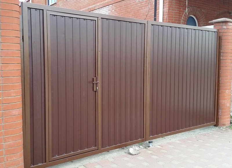 Распашные ворота на заказ – Лида и район. - Изображение #4, Объявление #1676086