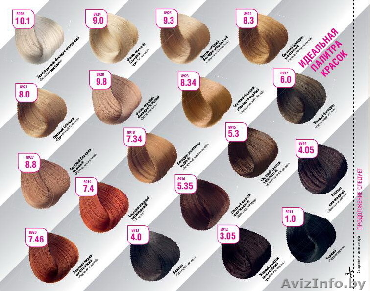 Как в фаберлике подобрать краску для волос